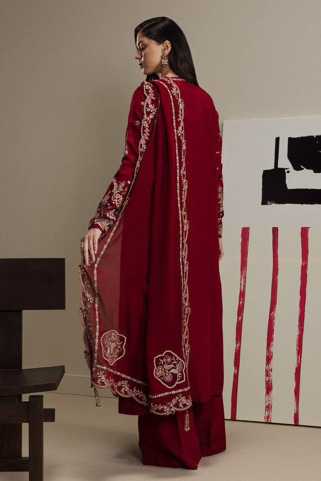 Zara Shahjahan | Festive 26 | Rukhsaar by Zara Shahjahan - Designer Dress  - Type : Ladies Clothes - Available at Libayah - 100% Original 