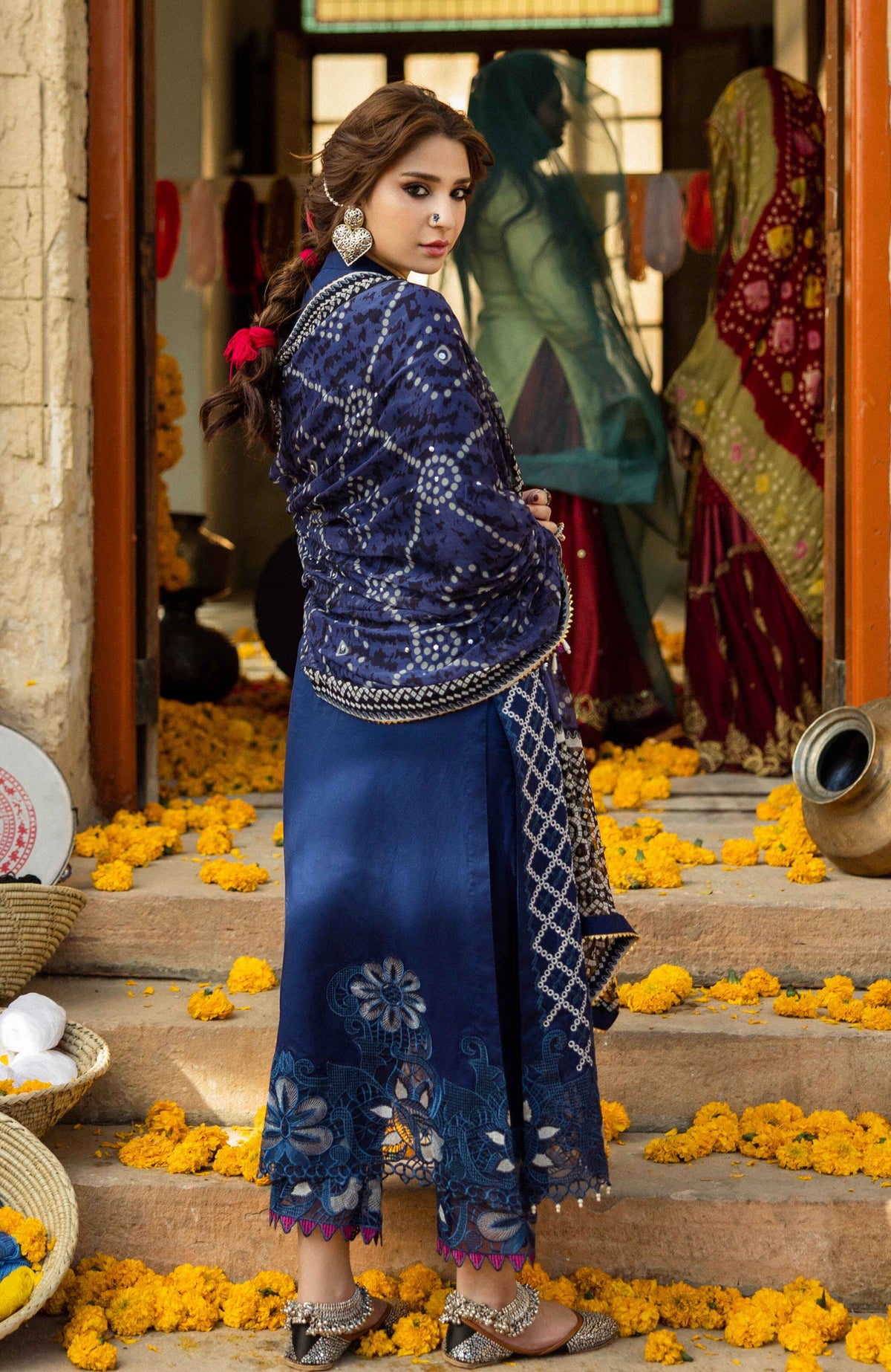 Al Zohaib | Bandhani The Tale of Jaipur 25 | BTJ-25-03 by Al Zohaib - Designer Dress - Type: Ladies Clothes - Available at Libayah - 100% Original