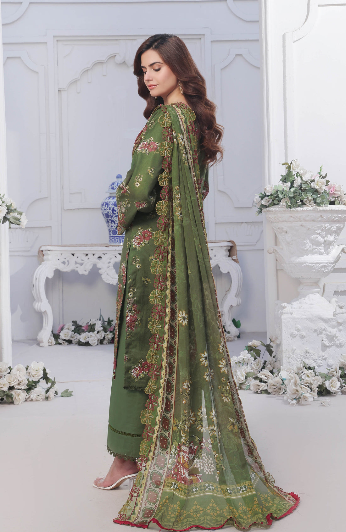 Al Zohaib | Applique Kari Cutwork Edit 25 | ACE-25-03 by Alzohaib - Designer Dress - Type: Ladies Clothes - Available at Libayah - 100% Original