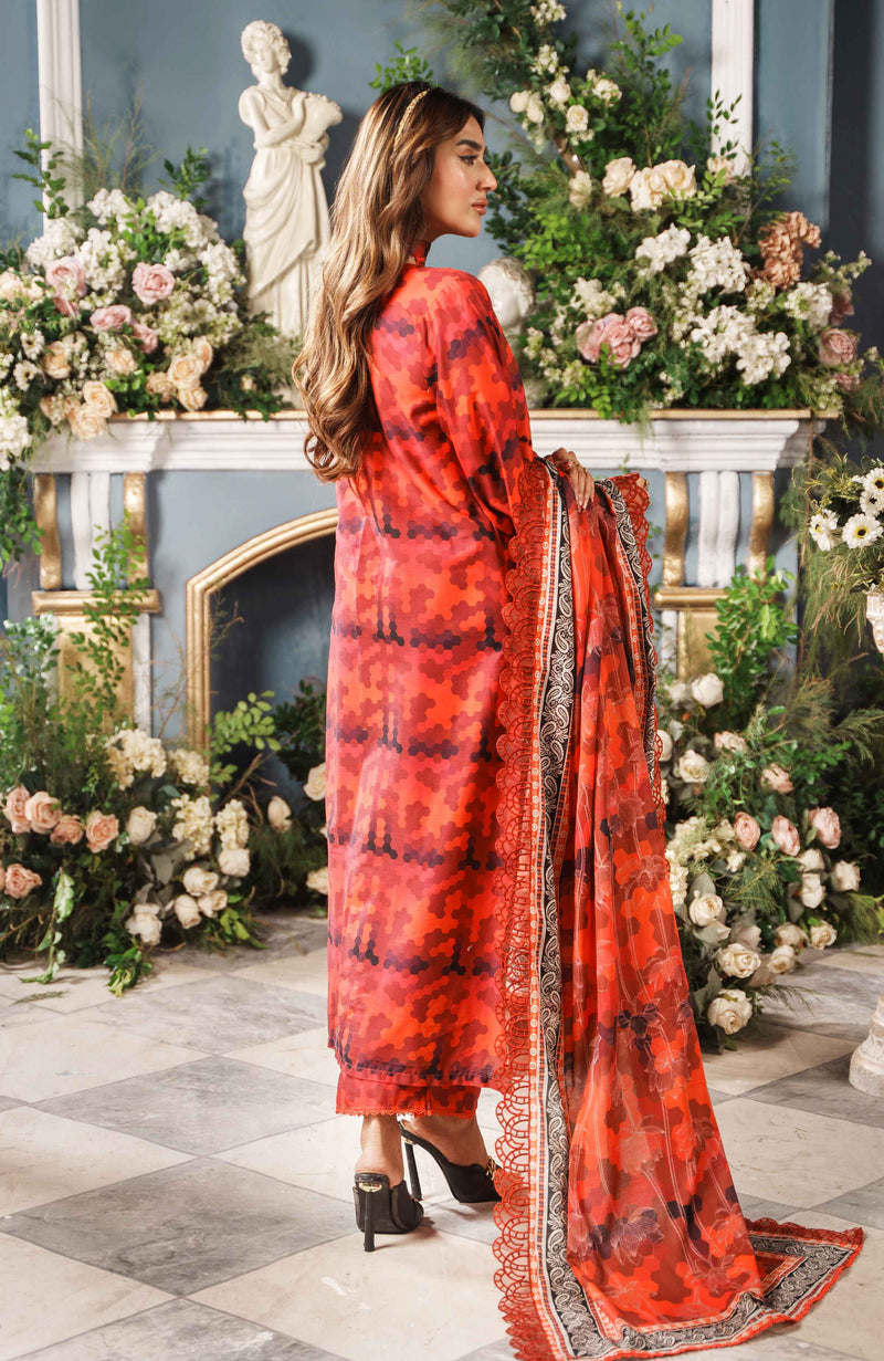 Al Zohaib | Printkari Cutwork Applique 24 | PCA-24-03 by Al Zohaib - Designer Dress - Type: Ladies Clothes - Available at Libayah - 100% Original