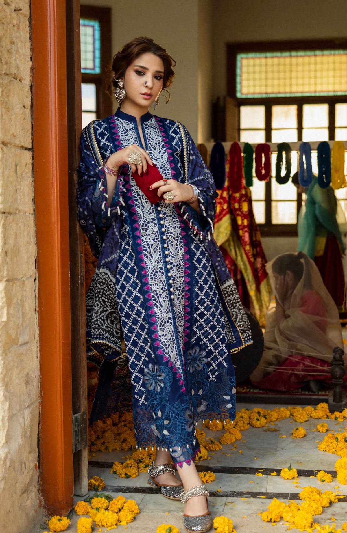 Al Zohaib | Bandhani The Tale of Jaipur 25 | BTJ-25-03 by Al Zohaib - Designer Dress - Type: Ladies Clothes - Available at Libayah - 100% Original