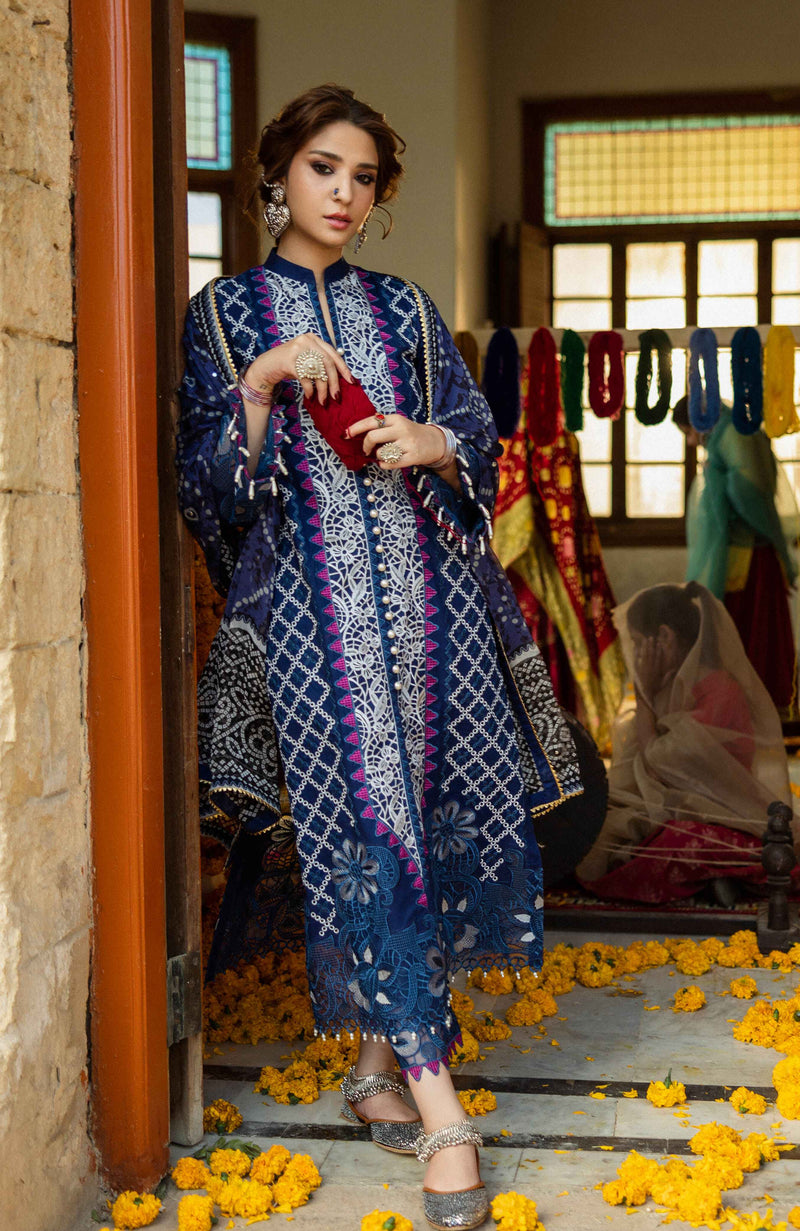 Al Zohaib | Bandhani The Tale of Jaipur 25 | BTJ-25-03 by Al Zohaib - Designer Dress - Type: Ladies Clothes - Available at Libayah - 100% Original