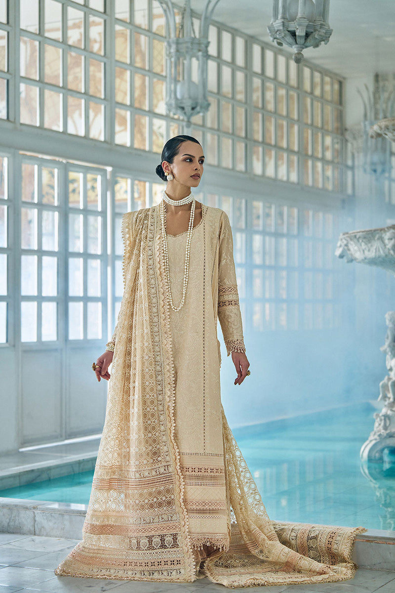 Sobia Nazir | Luxury Lawn Eid 26 | 3A by Sobia Nazir - Designer Dress - Type : Luxury Dress - Available at Libayah - 100% Original