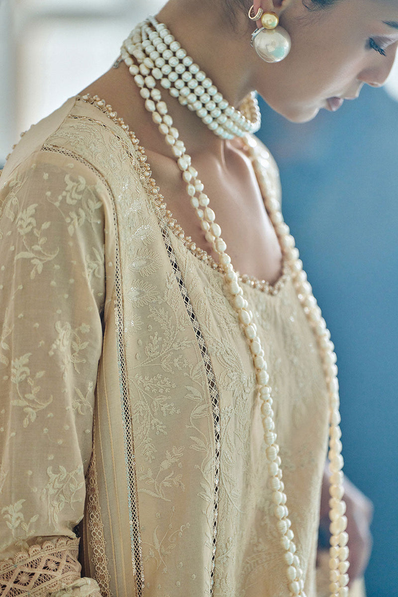 Sobia Nazir | Luxury Lawn Eid 26 | 3A by Sobia Nazir - Designer Dress - Type : Luxury Dress - Available at Libayah - 100% Original