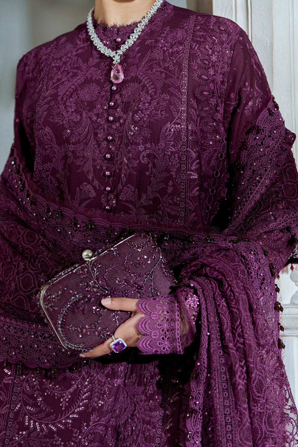 Sobia Nazir | Luxury Lawn Eid 26 | 3B by Sobia Nazir - Designer Dress - Type : Luxury Dress - Available at Libayah - 100% Original