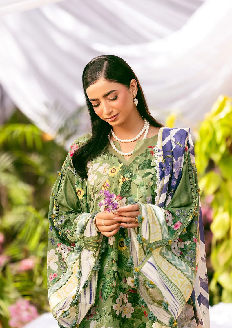 Elaf Premium | Prints 25 | EPS-1B GREEN EDEN by Elaf Premium - Designer Dress - Type: Ladies Clothes - Available at Libayah - 100% Original