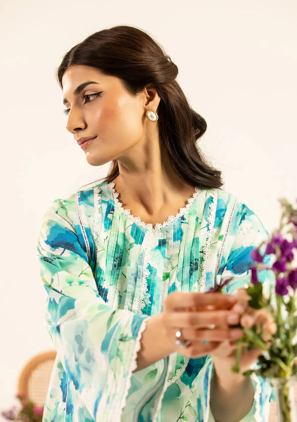 Elaf Premium | Pret 25 | EPT-8B RAME by Elaf Premium - Designer Dress - Type: Ladies Clothes - Available at Libayah - 100% Original