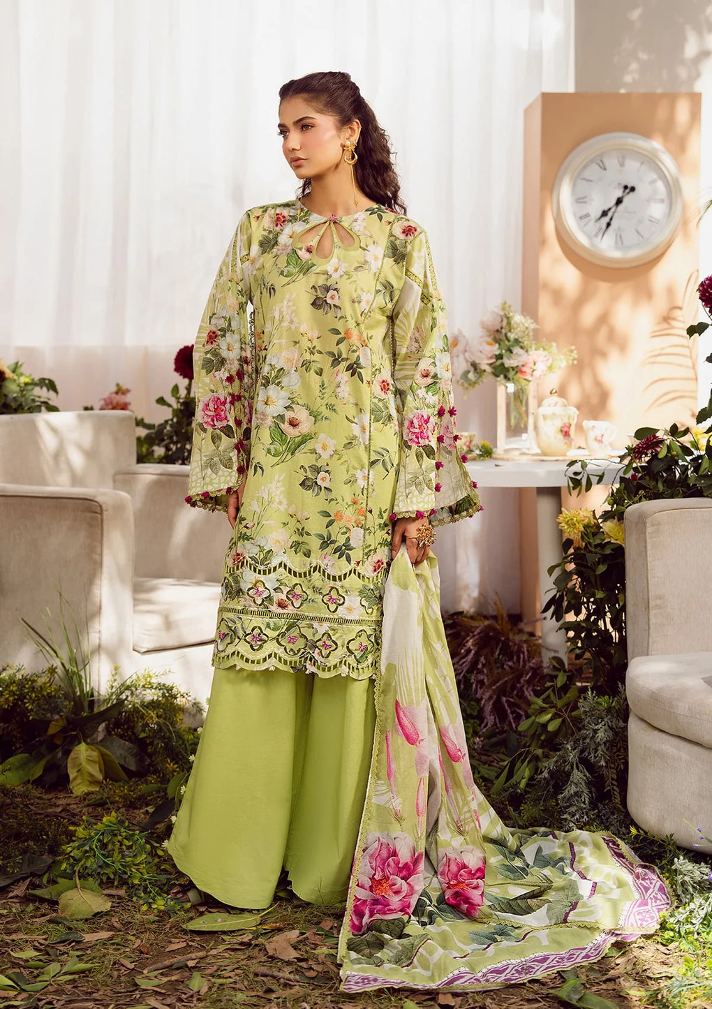 Elaf Premium | Prints 25 | EPS-5A LUSH RADIANCE by Elaf Premium - Designer Dress - Type: Ladies Clothes - Available at Libayah - 100% Original