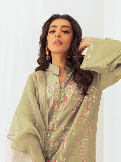 Farah Zubair | Luxury Pret | Zar by Farah Zubair - Designer Dress - Type: Ladies Clothes - Available at Libayah - 100% Original