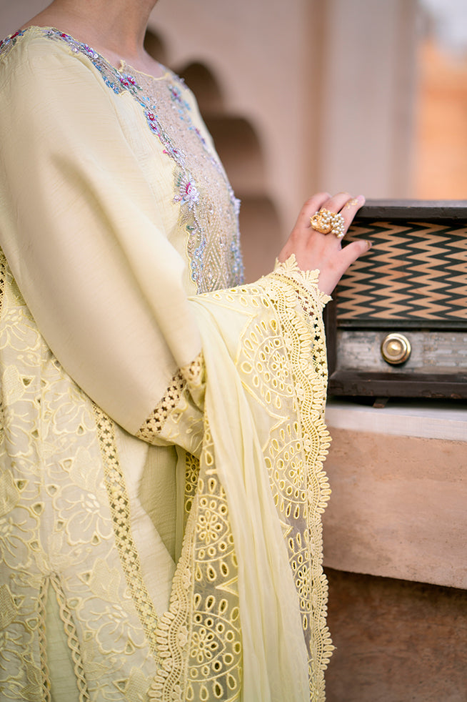 Fozia Khalid | Kahani Silk Luxury Dresses | Suraiya by Fozia Khalid - Designer Dress - Type: Ladies Clothes - Available at Libayah - 100% Original