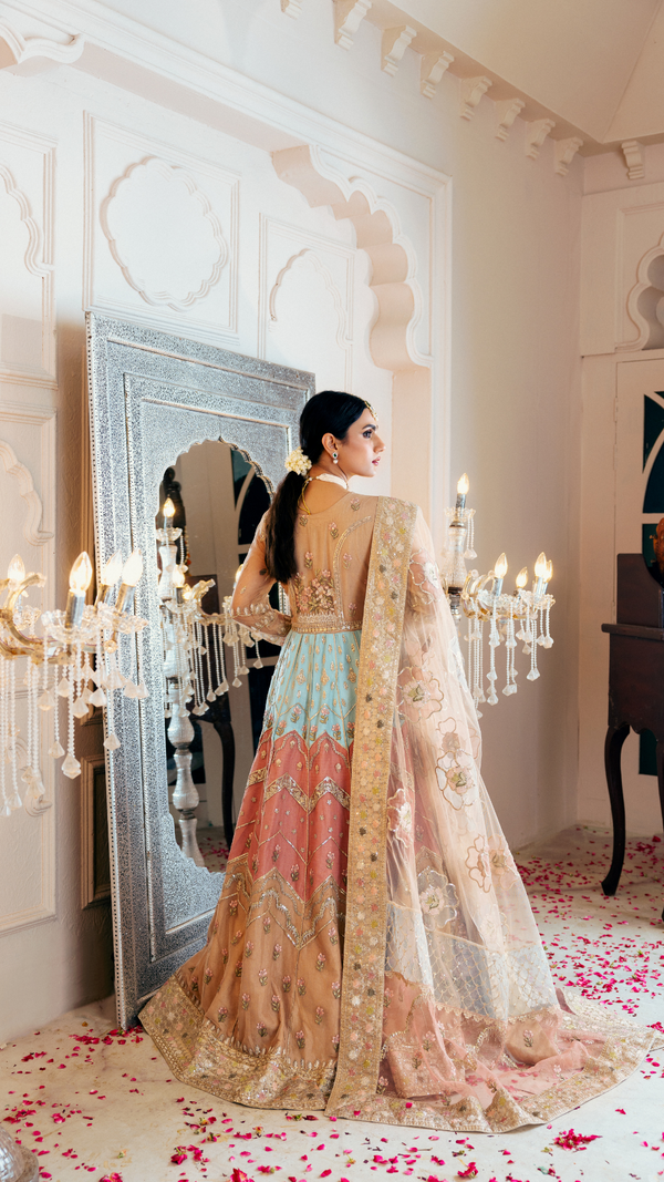 Zebtan | Zircon Wedding Formals | MALKA ZQ-10 by Zebtan - Designer Dress - Type: Ladies Clothes - Available at Libayah - 100% Original