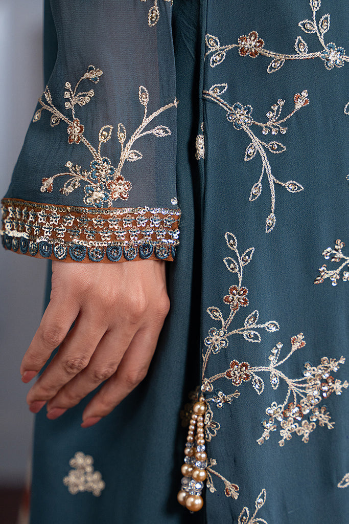 Cross Stitch | Luxury Pret | RELIC MESH by Cross Stitch - Designer Dress - Type: Luxury - Available at Libayah - 100% Original