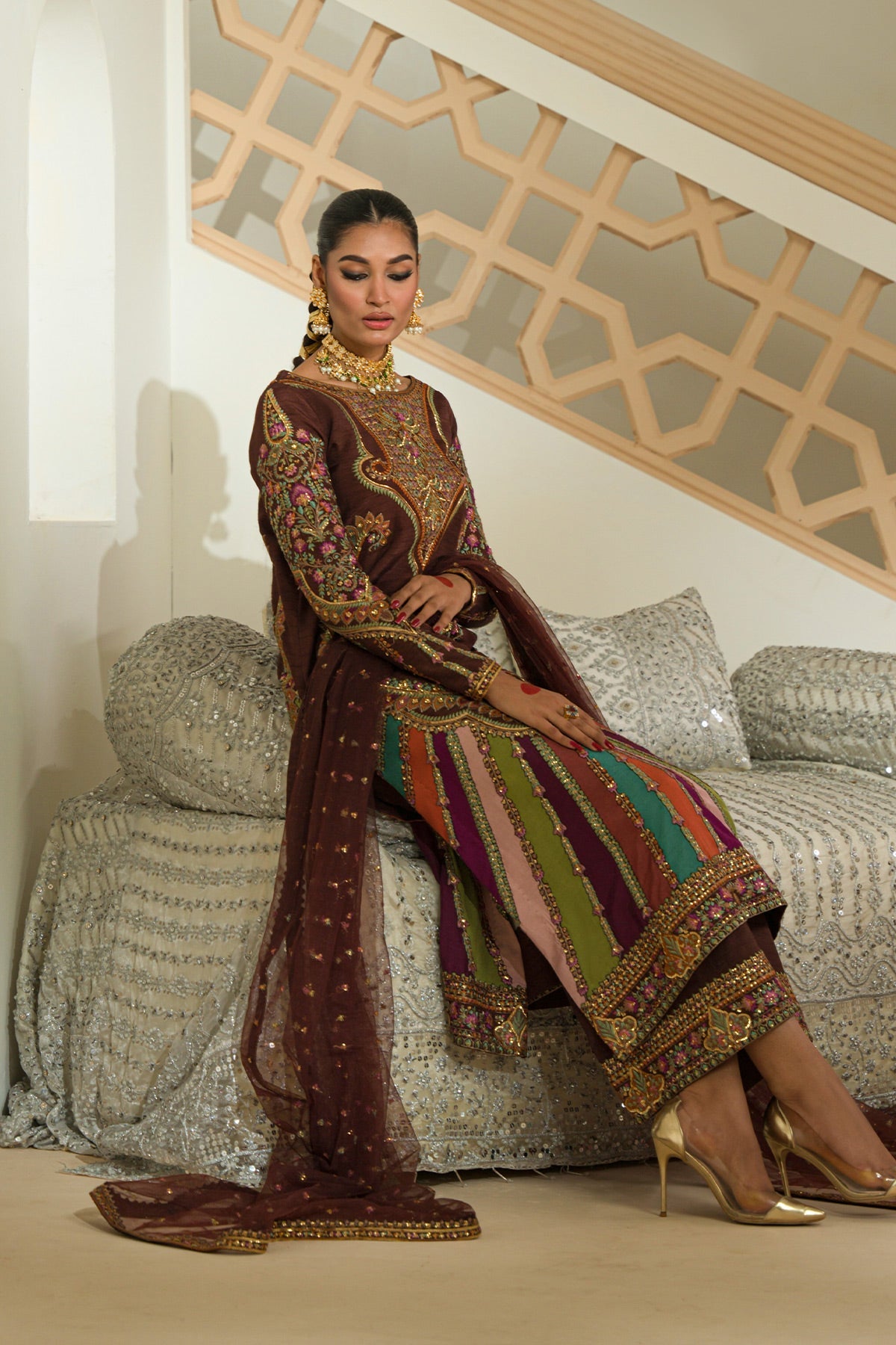 Mina Kashif | Wedding Formals | Zehrah by Mina Kashif - Designer Dress - Type: Formal - Available at Libayah - 100% Original