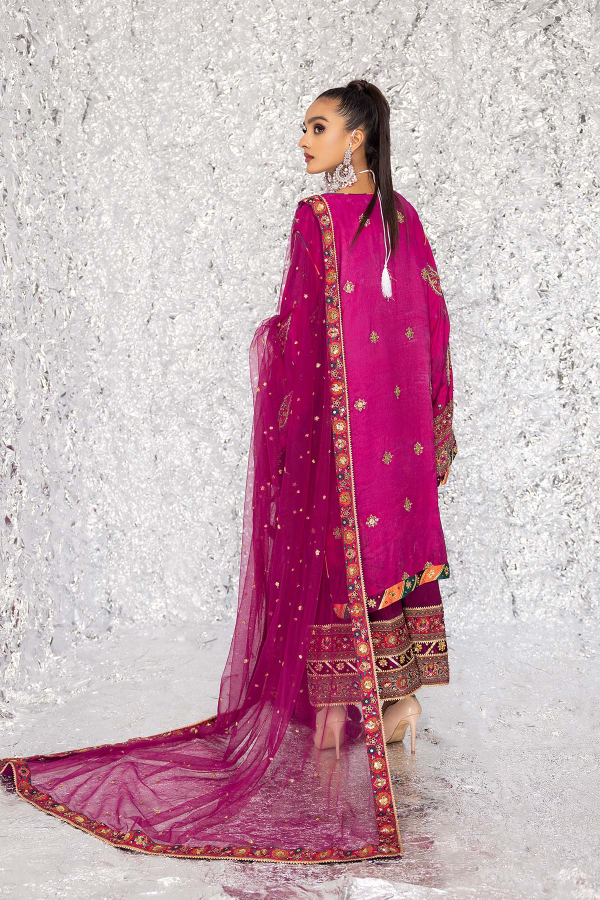 Mina Kashif | Luxury Pret | MK22-3 by Mina Kashif - Designer Dress - Type: Formal - Available at Libayah - 100% Original