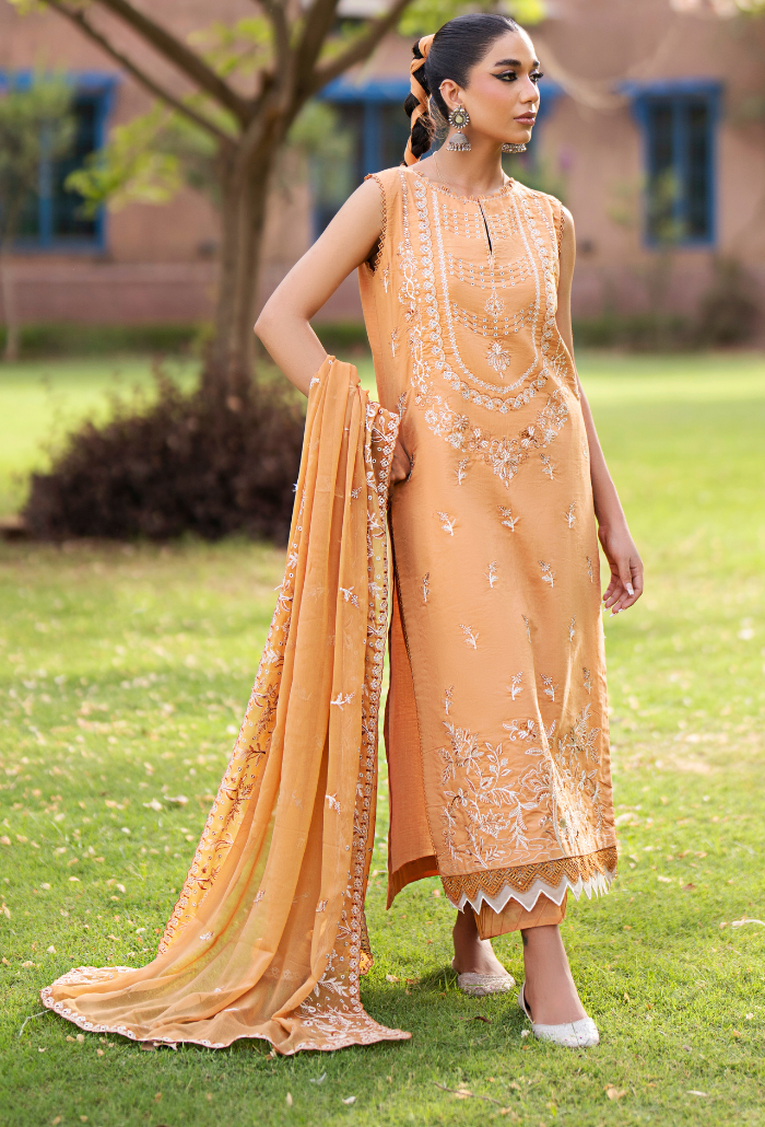 Humdum | Selin Lawn 25 | Selin - D07 by Humdum - Designer Dress - Type: Ladies Clothes - Available at Libayah - 100% Original