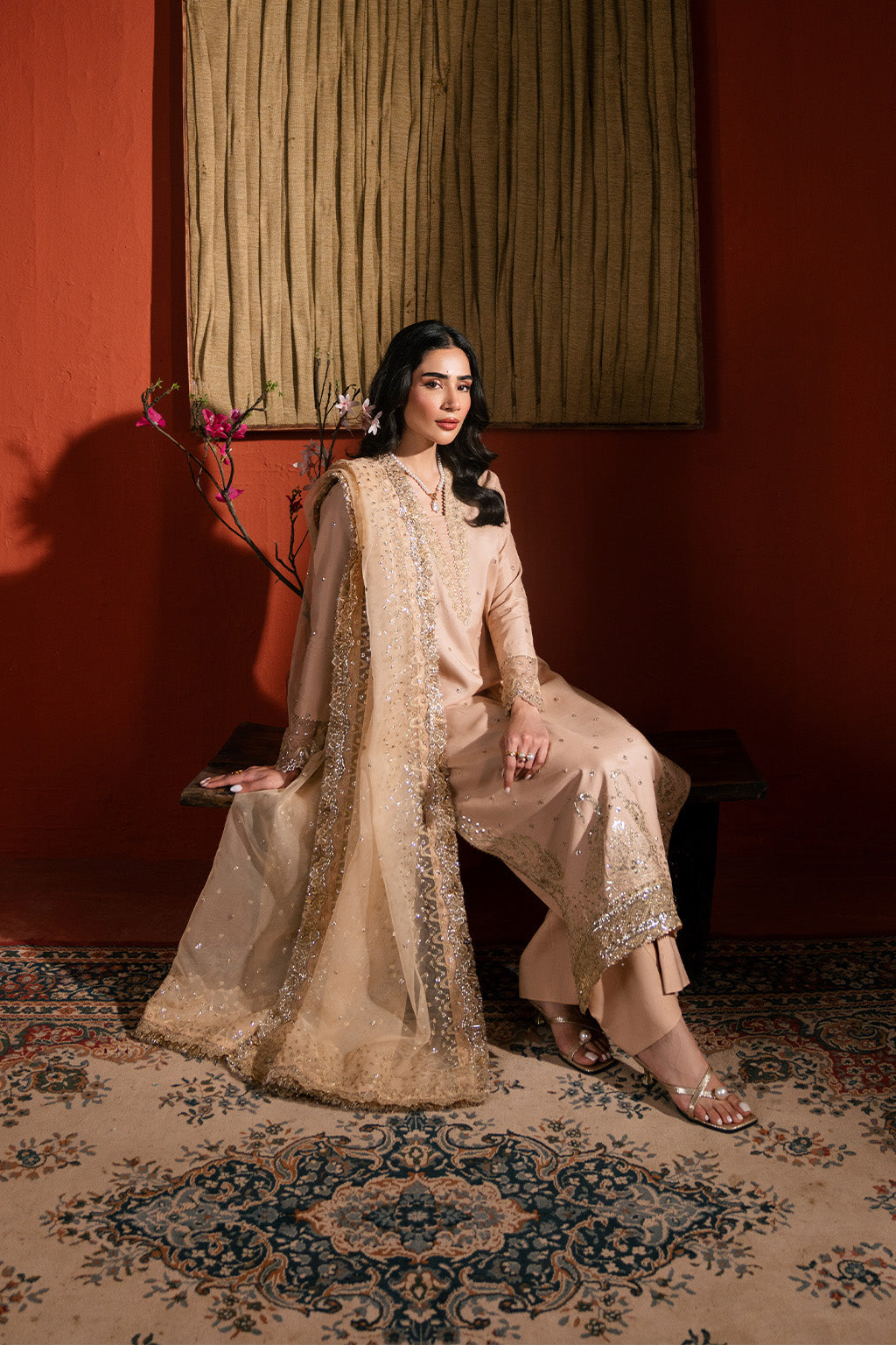 Neeshay | Raw Silk | RTW-RS-06 by Neeshay - Designer Dress  - Type : Ladies Clothes - Available at Libayah - 100% Original 