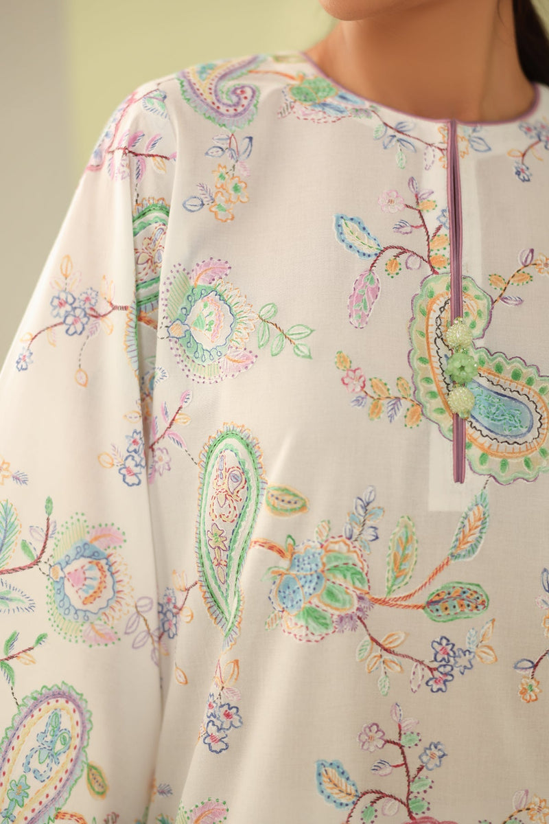 Baroque | Eid Printique | EMBROIDERED PRINTED LAWN UF-4179 by Baroque - Designer Dress - Type: Ladies Clothes - Available at Libayah - 100% Original