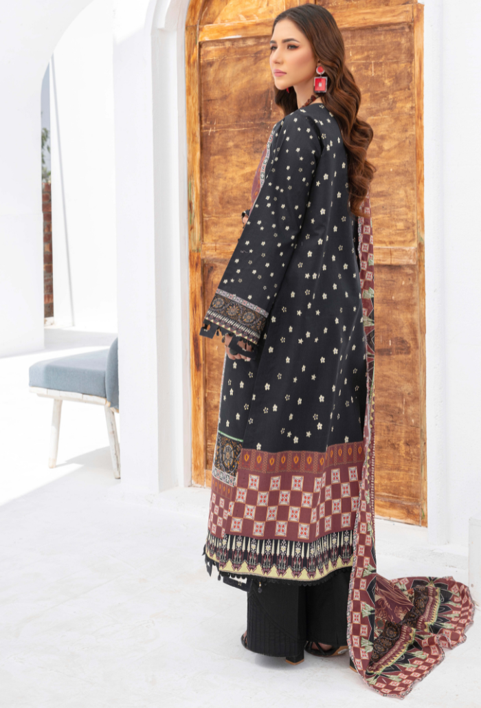 Humdum | Saira Bano Lawn 24 | D09 by HumDum - Designer Dress - Type: Ladies Clothes - Available at Libayah - 100% Original