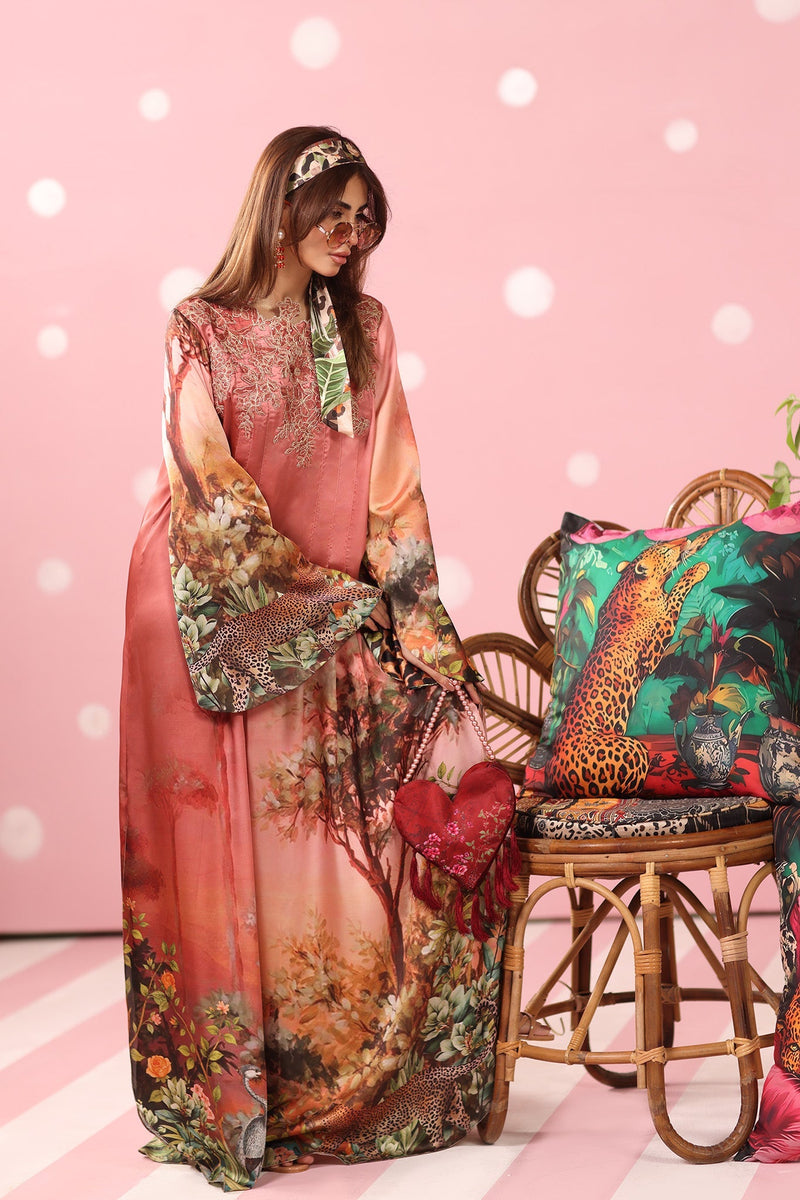 Musferah Saad | Resort Collection | Rosewood Safari by Musferah Saad - Designer Dress  - Type : Ladies Clothes - Available at Libayah - 100% Original 