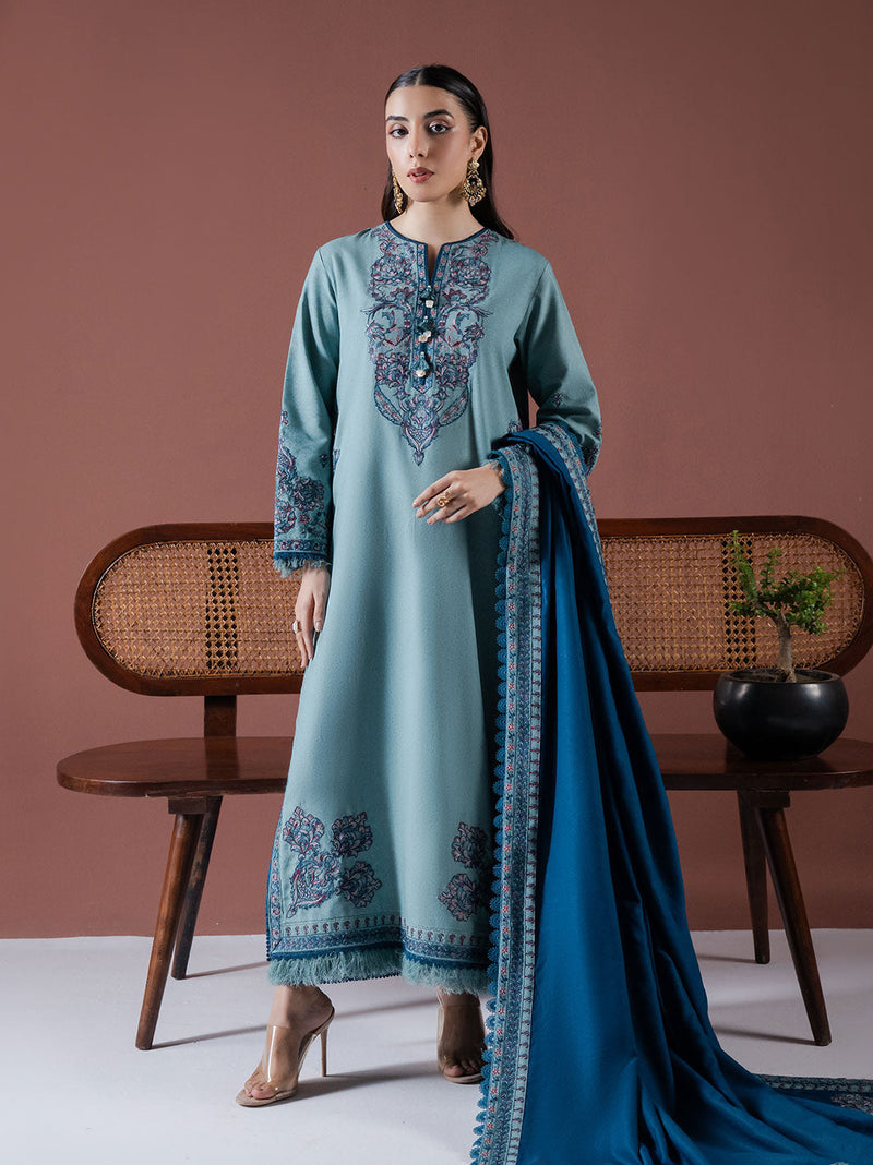 Faiza Faisal | Winter Edit 2024 | ERSA by Faiza Faisal - Designer Dress - Type: Ladies Clothes - Available at Libayah - 100% Original