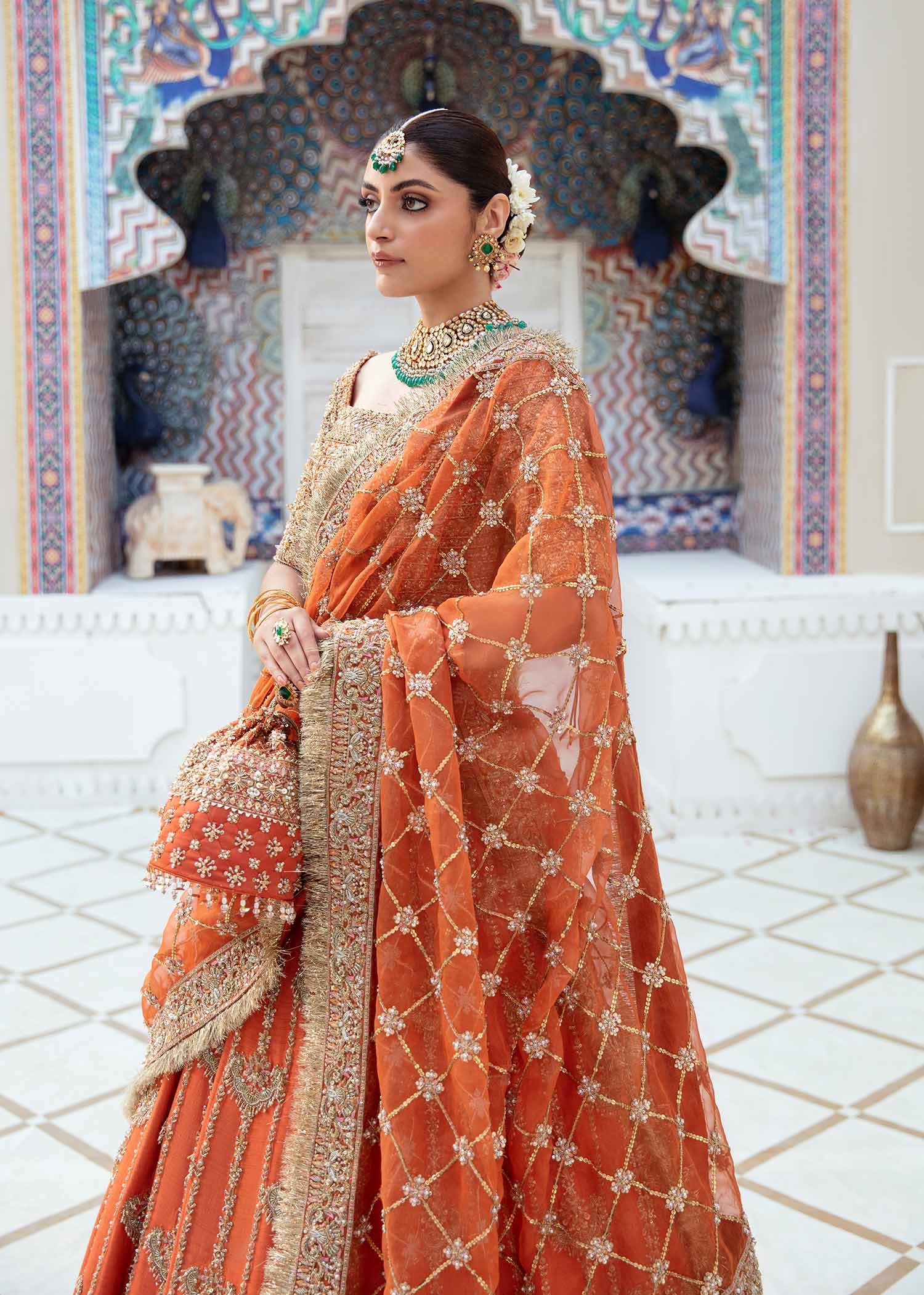 Kanwal Malik | Wedding Formals and Bridals | Kesar by Kanwal Malik - Designer Dress - Type: Ladies Clothes - Available at Libayah - 100% Original