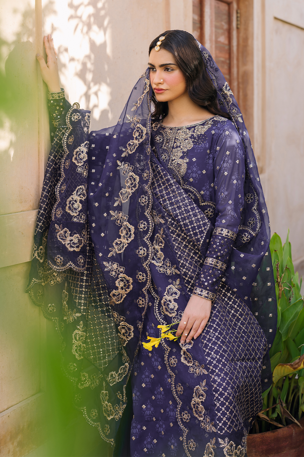 Iznik | Bandhani Formals | UE-325 by Iznik - Designer Dress - Type: Ladies Clothes - Available at Libayah - 100% Original