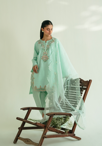 Zarqash | Whispers of Summer | SERENE BLOOM - Designer Dress - Type : Ladies Clothes - Available at Libayah - 100% Original