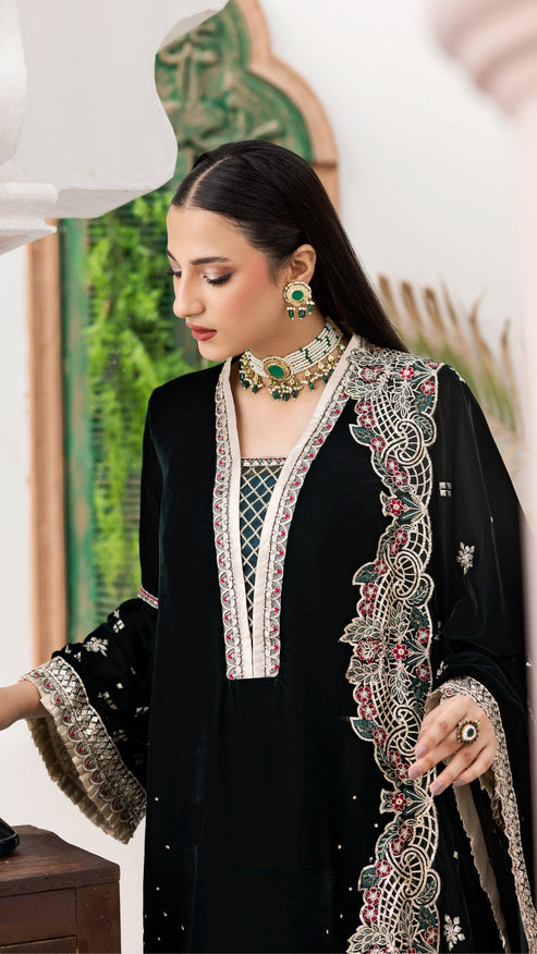 Zebtan | Andaz e Makhmal | ZAM-07 by Zebtan - Designer Dress - Type: Ladies Clothes - Available at Libayah - 100% Original