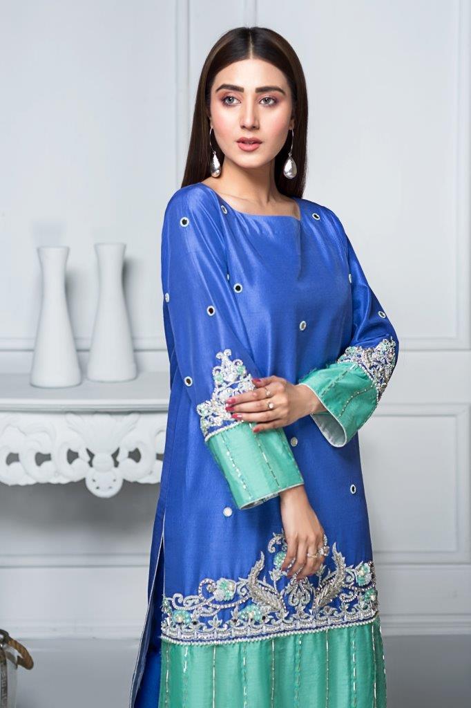 Hana | Eclectic Ready to Wear | Sapphire Twinkle by Hana - Designer Dress - Type: Ladies Clothes - Available at Libayah - 100% Original