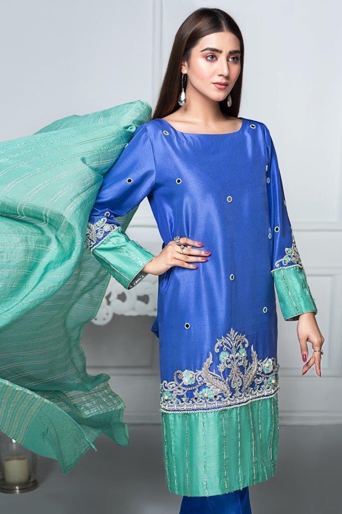 Hana | Eclectic Ready to Wear | Sapphire Twinkle by Hana - Designer Dress - Type: Ladies Clothes - Available at Libayah - 100% Original
