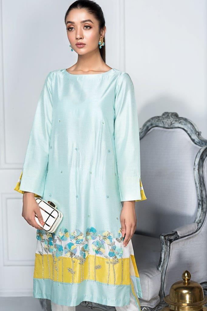 Hana | Eclectic Ready to Wear | Blue Lagoon by Hana - Designer Dress - Type: Ladies Clothes - Available at Libayah - 100% Original