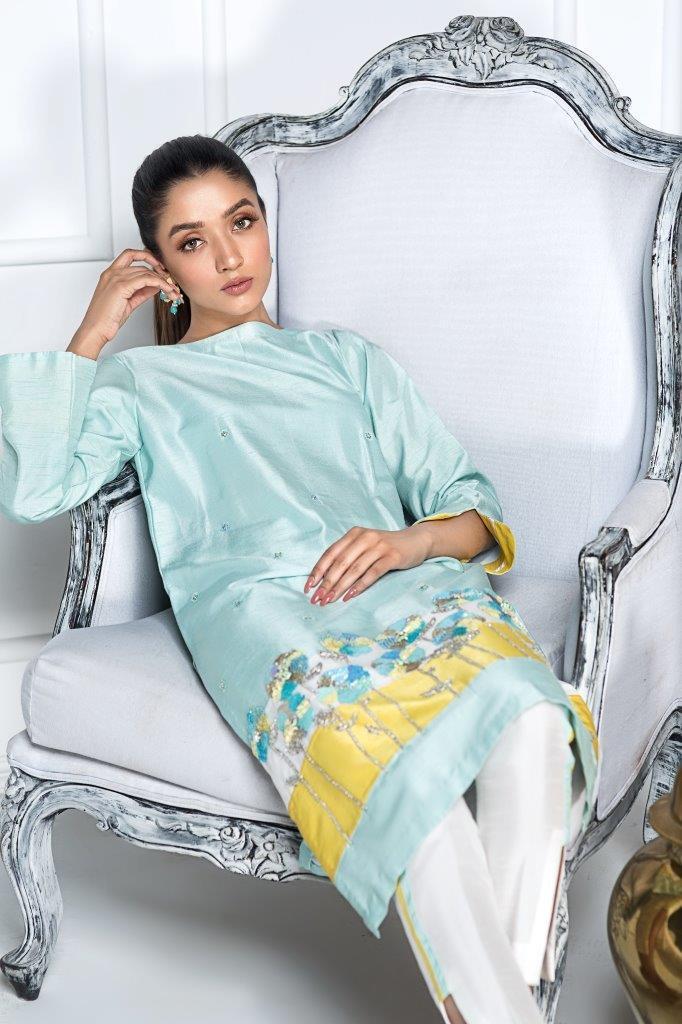 Hana | Eclectic Ready to Wear | Blue Lagoon by Hana - Designer Dress - Type: Ladies Clothes - Available at Libayah - 100% Original