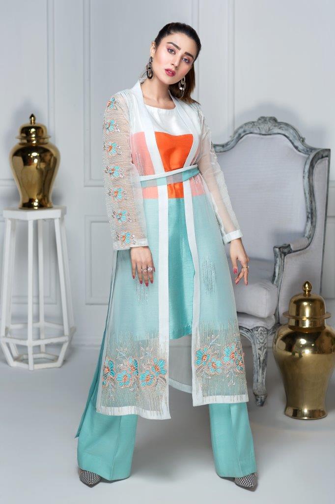 Hana | Eclectic Ready to Wear | Aqua Marine by Hana - Designer Dress - Type: Ladies Clothes - Available at Libayah - 100% Original