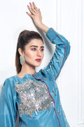 Hana | Eclectic Ready to Wear | Cerulian Spark by Hana - Designer Dress - Type: Ladies Clothes - Available at Libayah - 100% Original