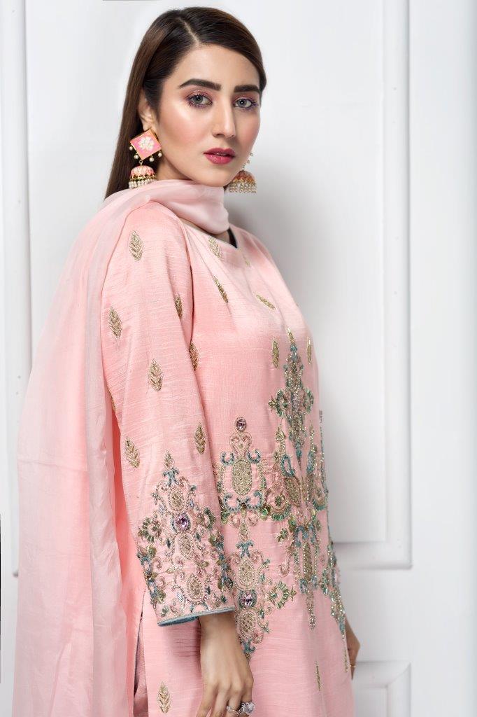 Hana | Eclectic Ready to Wear | Pink Vine by Hana - Designer Dress - Type: Ladies Clothes - Available at Libayah - 100% Original