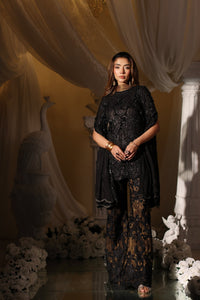 Musferah Saad | Casa Blance |Noir Symphony by Musferah Saad - Designer Dress  - Type : Ladies Clothes - Available at Libayah - 100% Original 