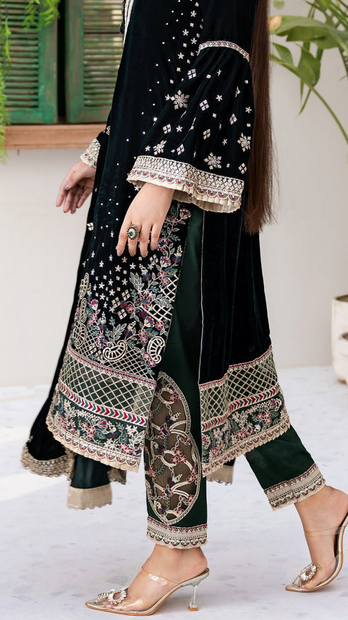 Zebtan | Andaz e Makhmal | ZAM-07 by Zebtan - Designer Dress - Type: Ladies Clothes - Available at Libayah - 100% Original
