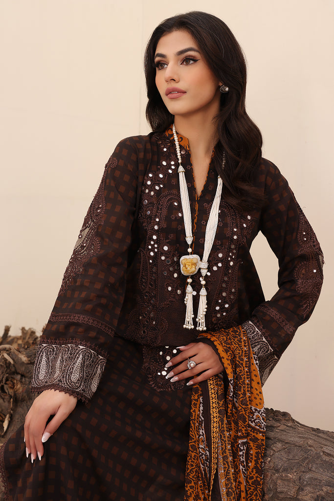 Charizma | Naranji Embroidered Lawn 24 | CN4-004 by Charizma - Designer Dress - Type: Ladies Clothes - Available at Libayah - 100% Original