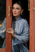 Cross Stitch | Satin De Luxe | SERENITY BLUE by Cross Stitch - Designer Dress - Type: Luxury - Available at Libayah - 100% Original