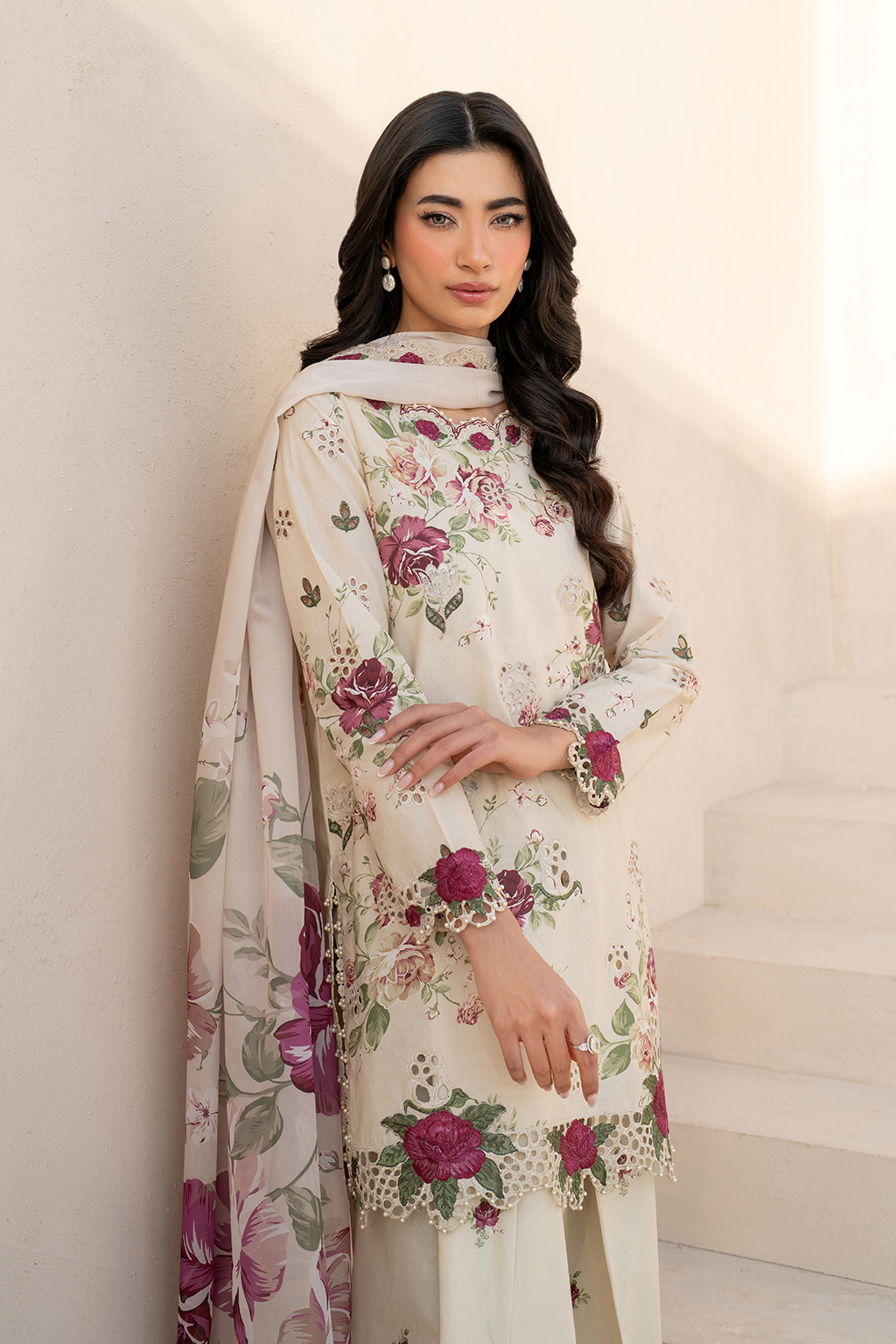 Iznik | Festive Lawn 25 | EFL-05 by Iznik - Designer Dress - Type: Ladies Clothes - Available at Libayah - 100% Original