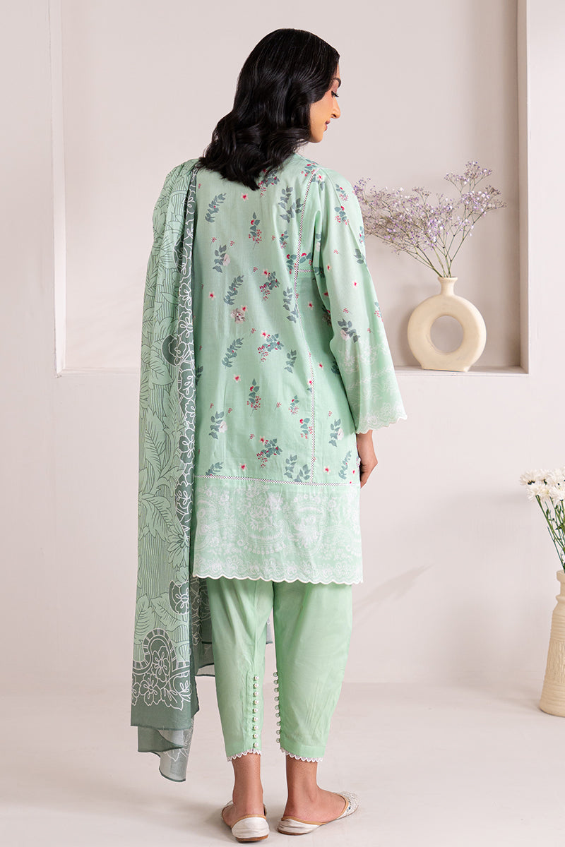 Cross Stitch | Daily Wear | MINT GRACE by Cross Stitch - Designer Dress - Type: Casuals - Available at Libayah - 100% Original
