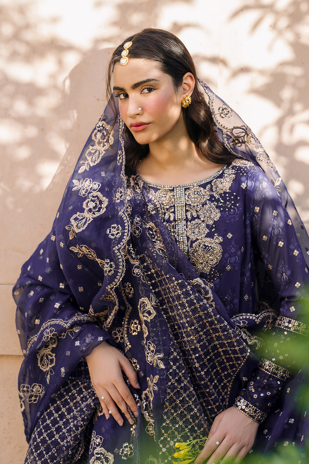 Iznik | Bandhani Formals | UE-325 by Iznik - Designer Dress - Type: Ladies Clothes - Available at Libayah - 100% Original