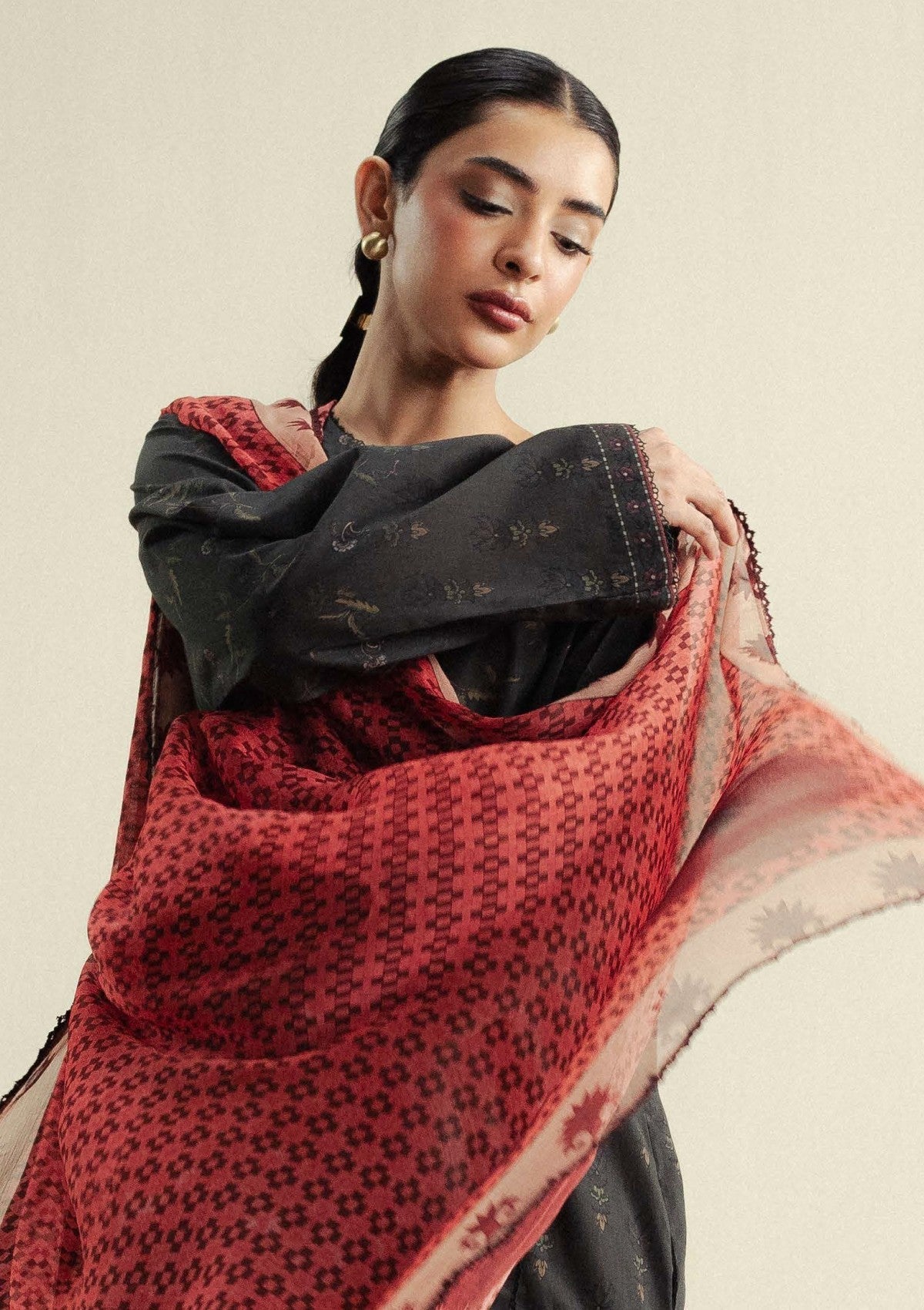 Zara Shahjahan | Coco Prints 25 | Fable-5A by Zara Shahjahan - Designer Dress  - Type : Ladies Clothes - Available at Libayah - 100% Original 