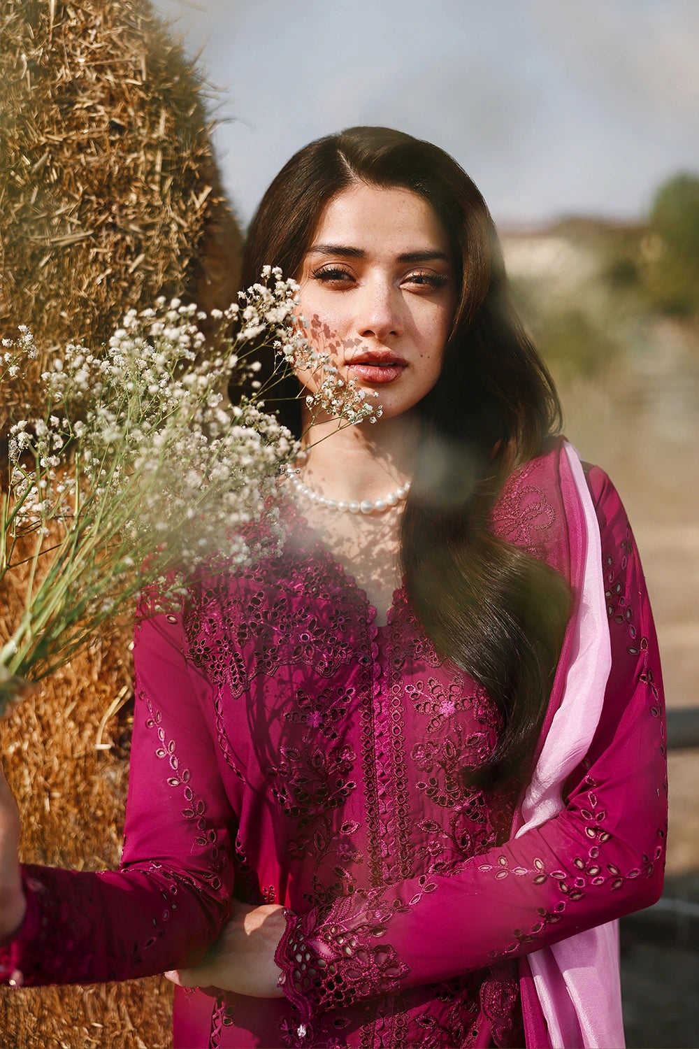Azure | Luxury Lawn 26 | Barbella by Azure - Designer Dress  - Type : Ladies Clothes - Available at Libayah - 100% Original 