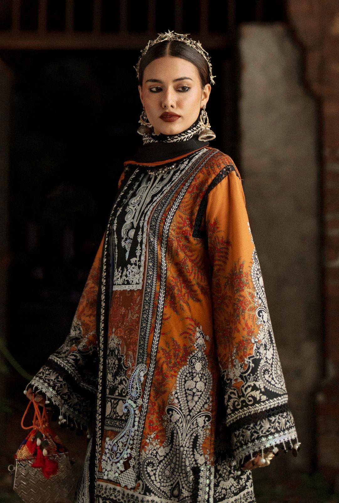 AJR Couture | Sard Sham | Mahrukh by AJR Couture - Designer Dress - Type : Ladies Clothes - Available at Libayah - 100% Original 