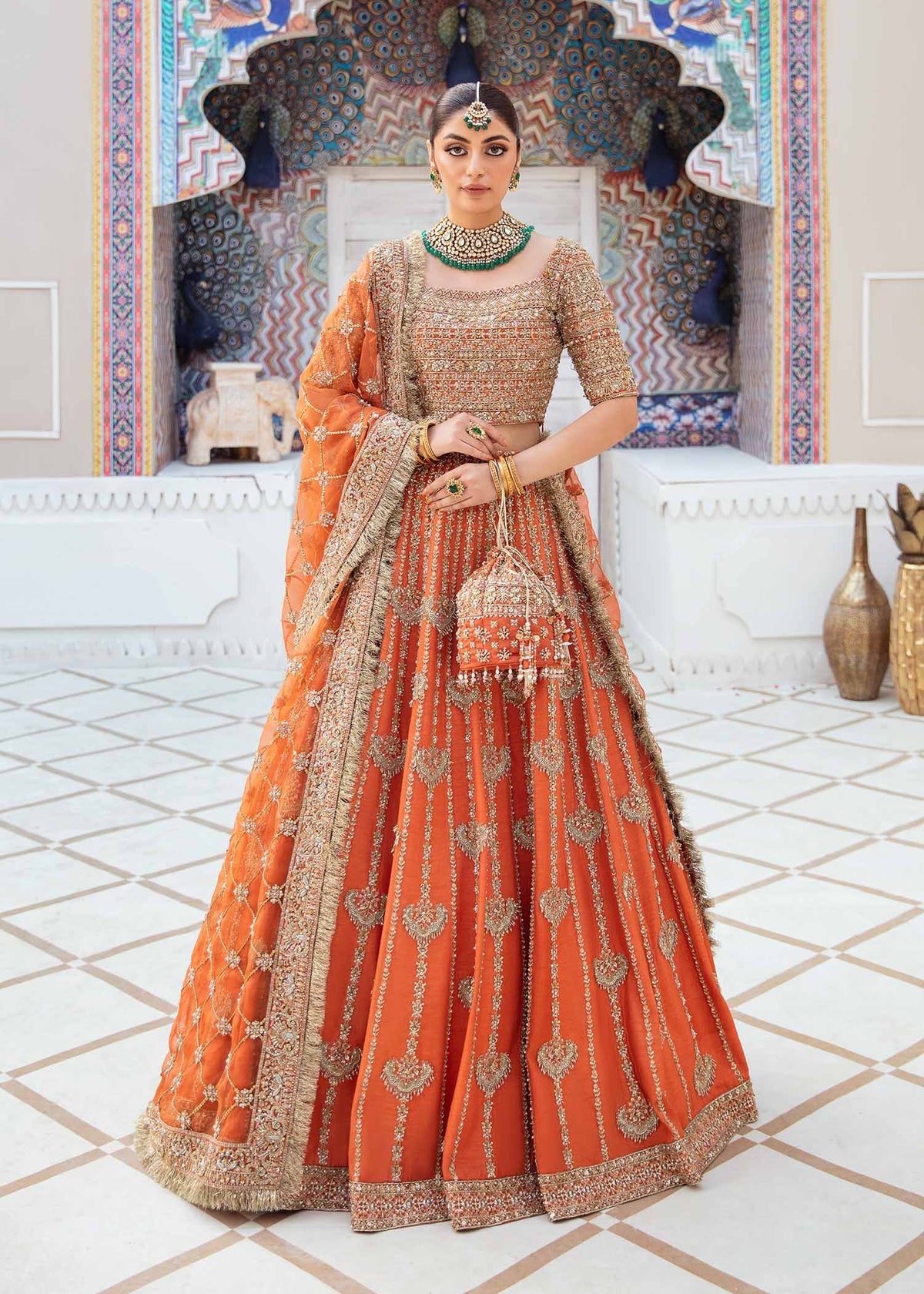 Kanwal Malik | Wedding Formals and Bridals | Kesar by Kanwal Malik - Designer Dress - Type: Ladies Clothes - Available at Libayah - 100% Original