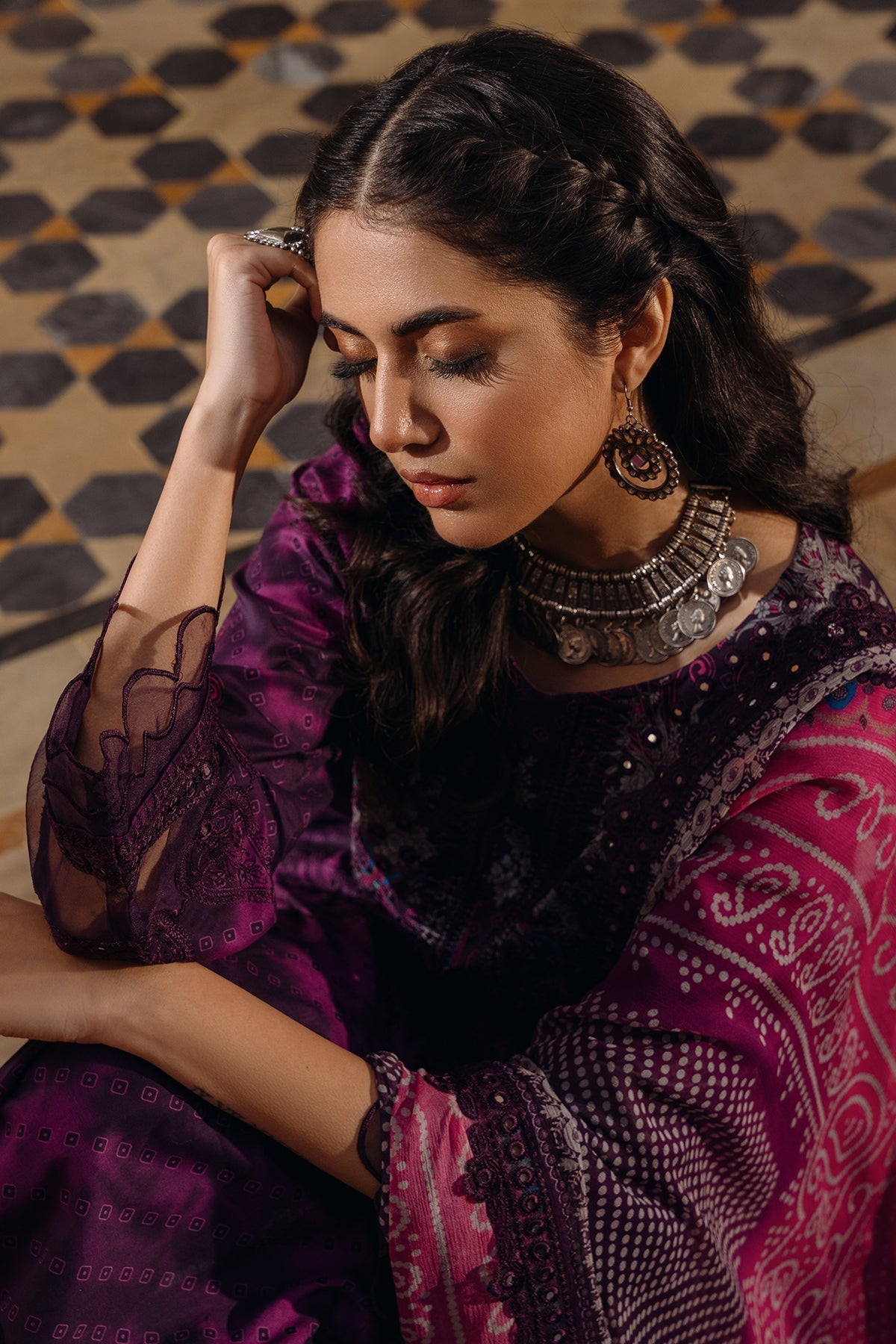 Charizma | Lawn Collection 24 | CH4-08 by Charizma - Designer Dress - Type: Casuals - Available at Libayah - 100% Original