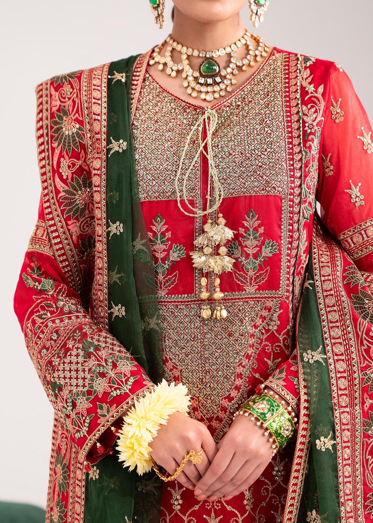 Dastoor | Sajni Luxury Eid Collection 24 | Dur-e-Shahwar by Dastoor - Designer Dress - Type: Ladies Clothes - Available at Libayah - 100% Original