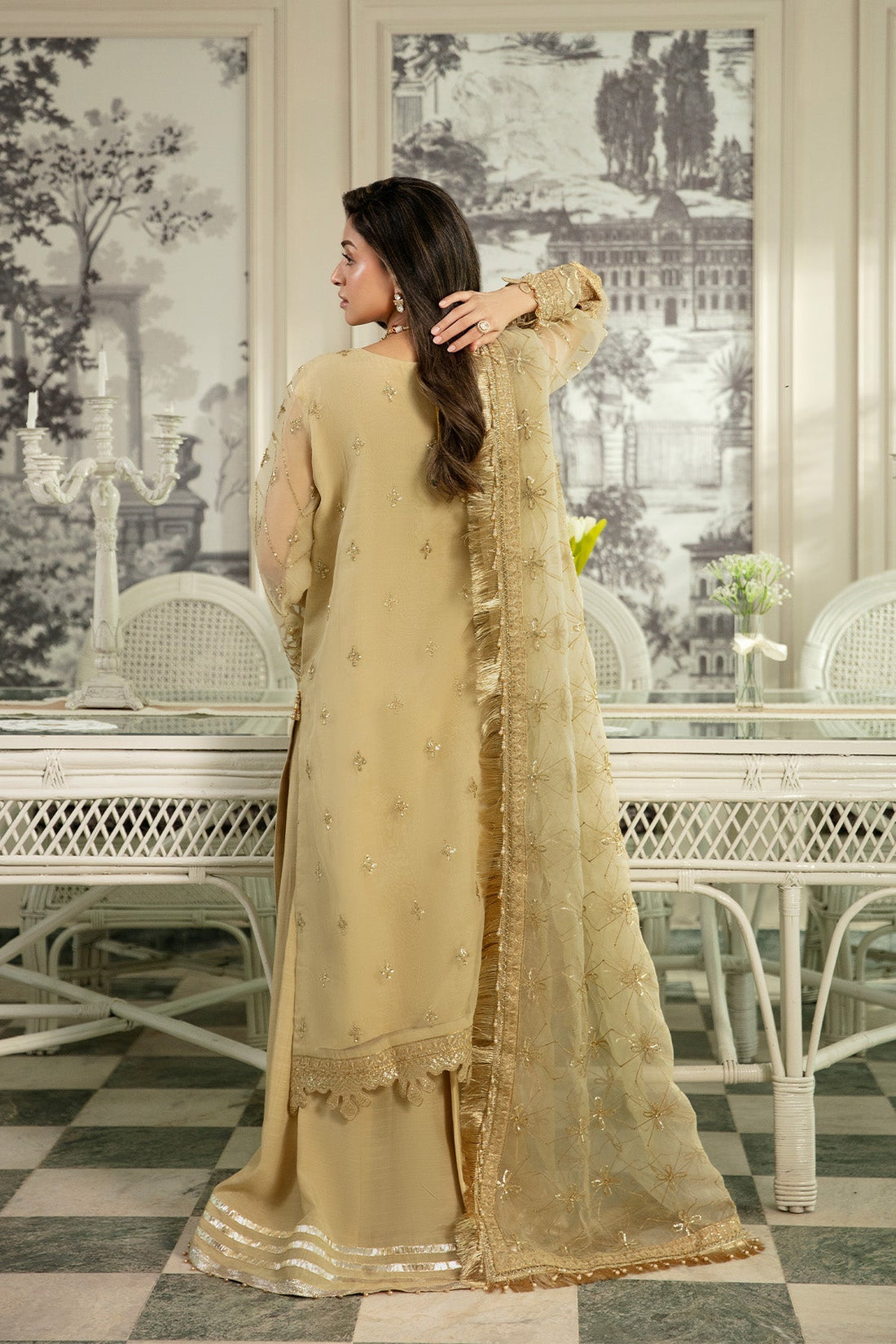 Raeesa Premium | Dehleez Formals | Dl 1036 by Raeesa Premium - Designer Dress  - Type : Ladies Clothes - Available at Libayah - 100% Original 