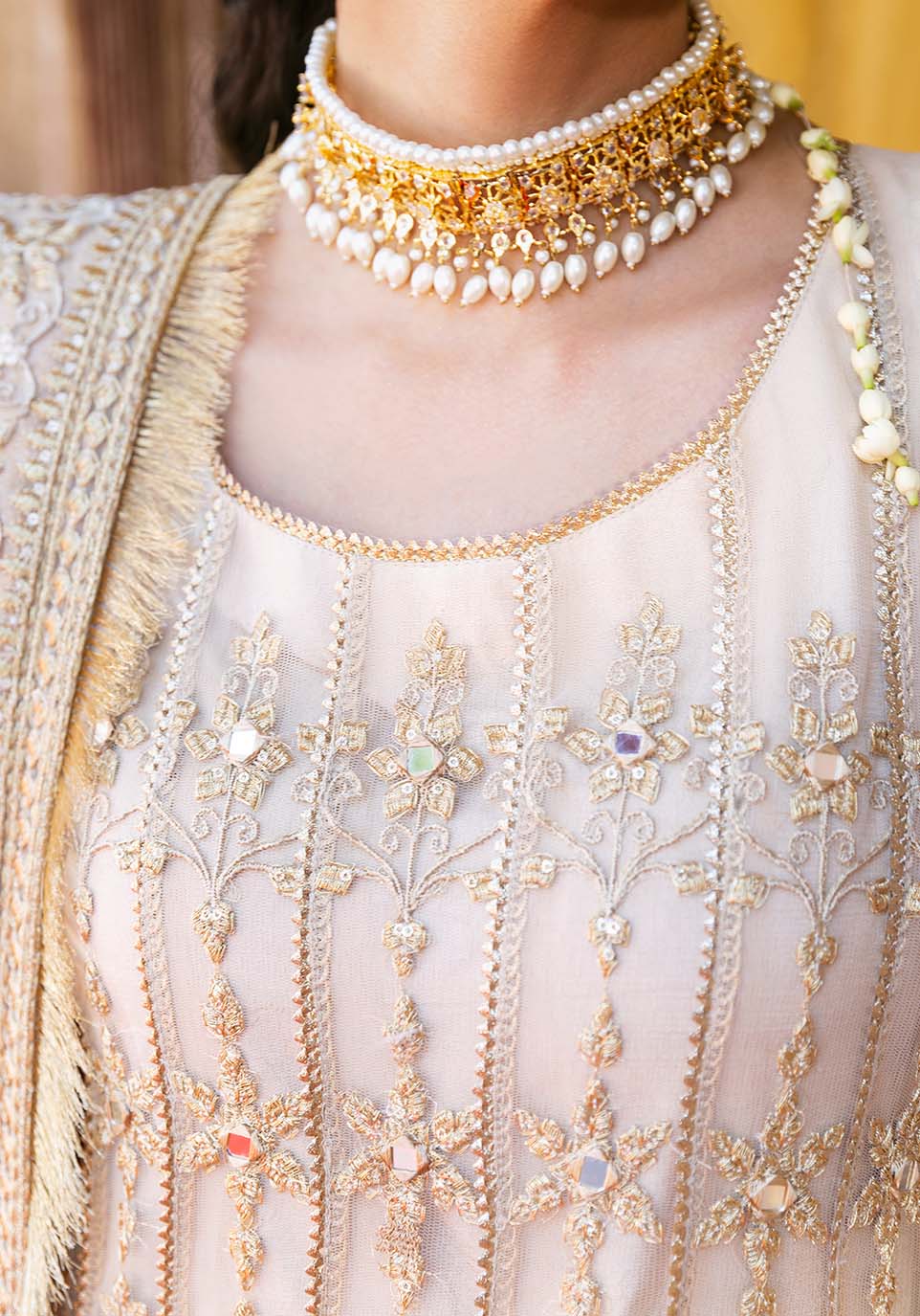 Naaz – authentic Pakistani formal dress from the Zarqash Arzoo Festive Collection collection for women in the UK.